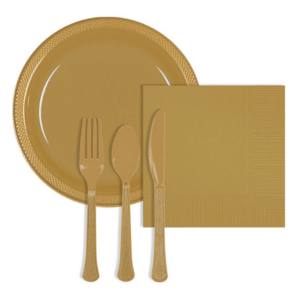 Image of Gold Colour Party Supplies