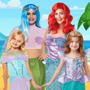 Mermaid Outfits for Women and Girls