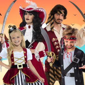 Adult Pirate Costumes and Childrens Pirate Costumes
