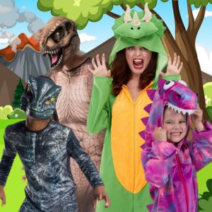 Adults and Kids Dinosaur Costumes