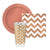 Image of Rose Gold Colour Party Supplies