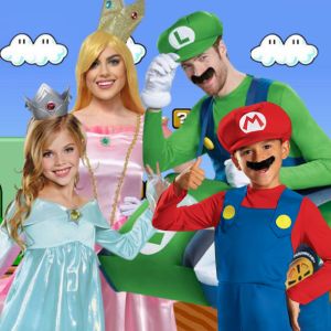 Adults and Kids Super Mario Costumes & Accessories