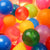 Image of plain unprinted party balloons in all colours.