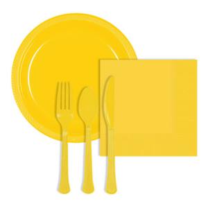 Image of Yellow Colour Party Supplies