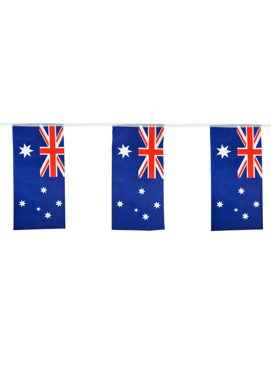 Australia Day 10m Party Bunting with Australian Flags 