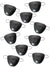 Image of Basic Black Pirate Eye Patch 10 Pack Party Favours