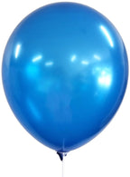 Image of Blue 30cm Pack of 10 Plain Party Balloons