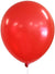 Image of Red 30cm Pack of 10 Plain Party Balloons
