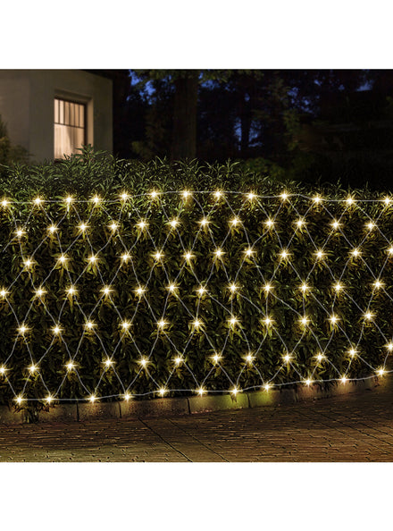Warm White 1000 Bulb Net String Christmas Lights - Alternate Image