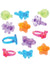 Image of Bright Colour Plastic Rings 12 Pack Party Favours