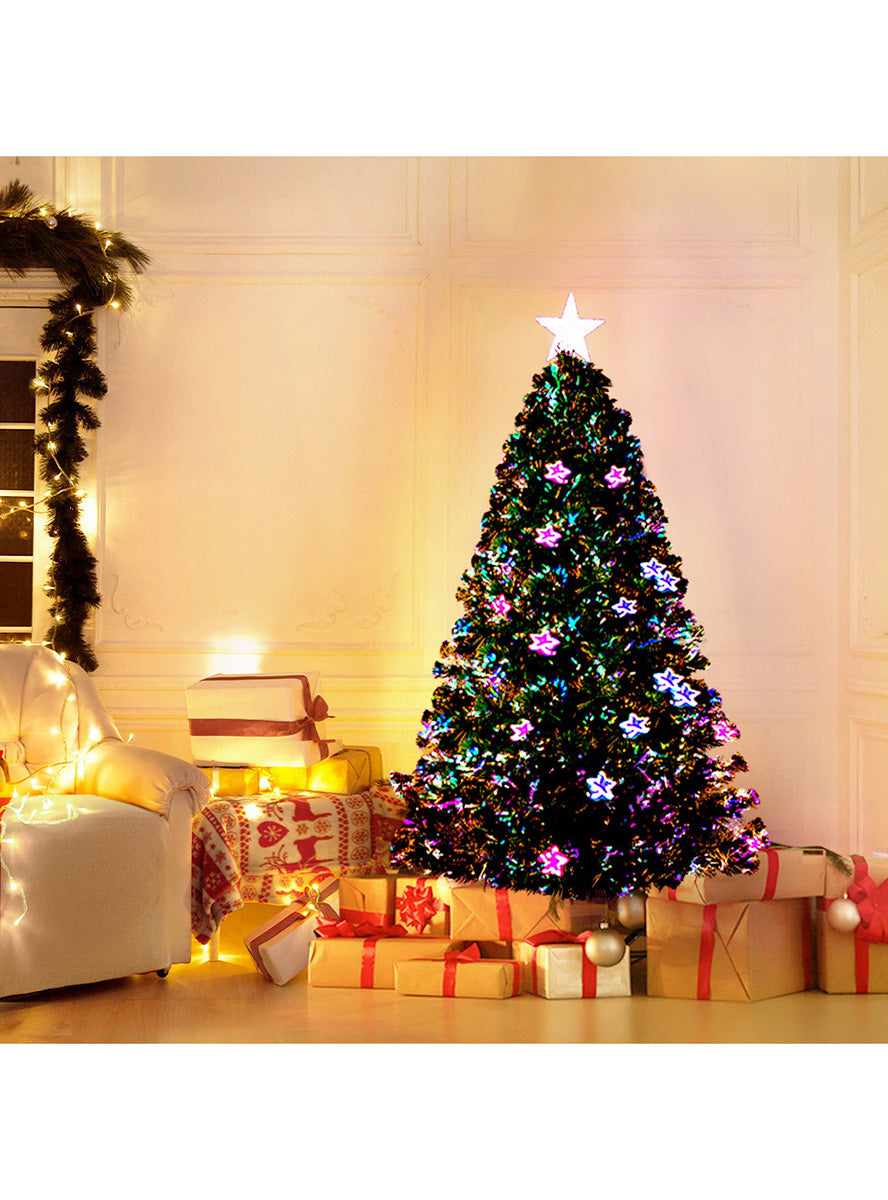 120cm Fibre Optic Multi Colour LED Christmas Tree - Main Image