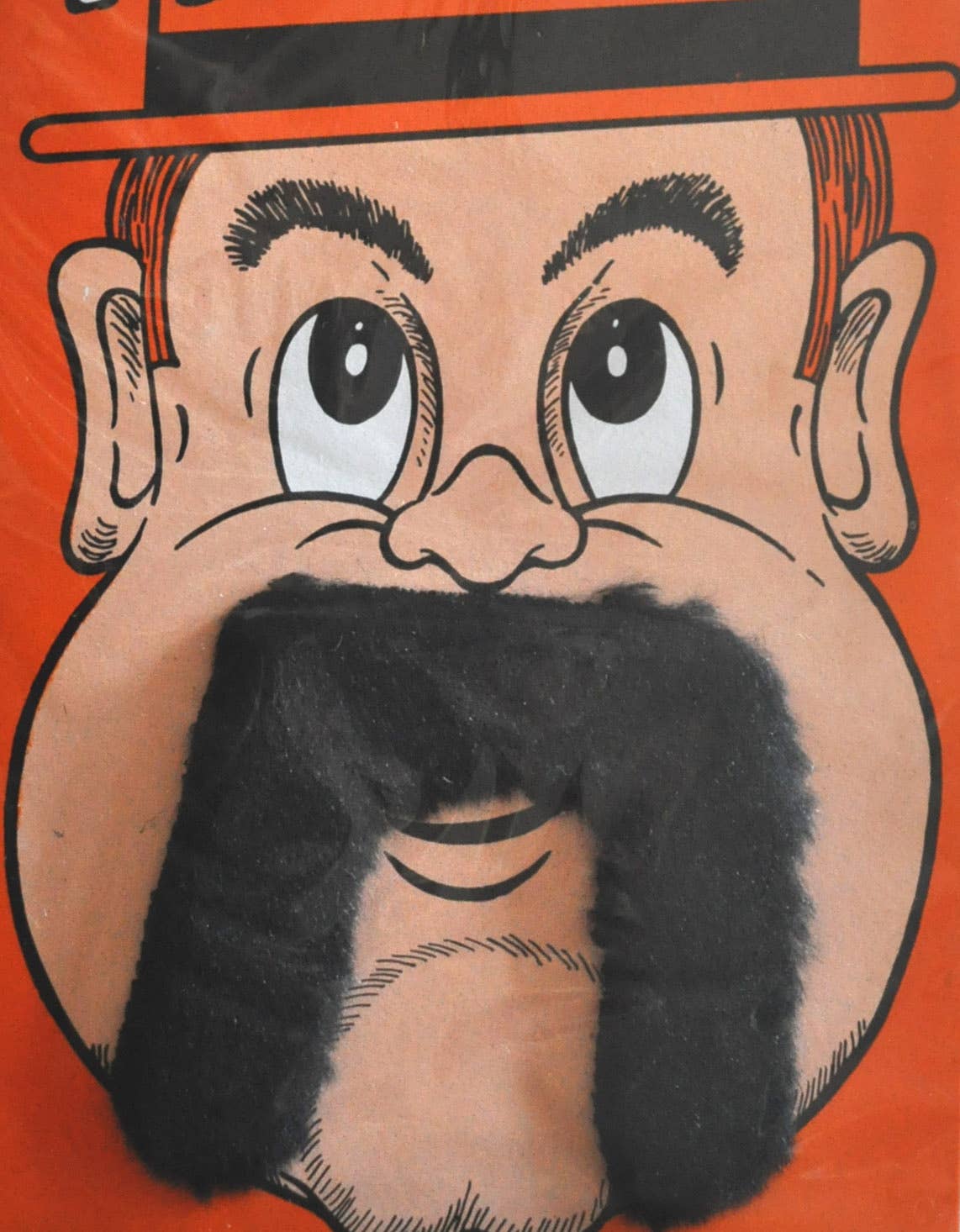 Adults Black Handle Bar Costume Moustache