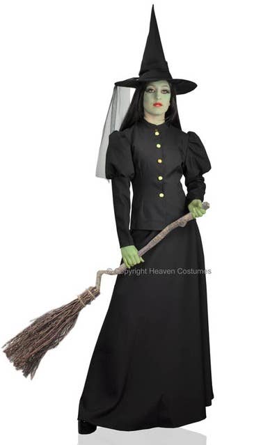 Wizard of Oz Women's Wicked Witch of the West Halloween Costume - Main Image
