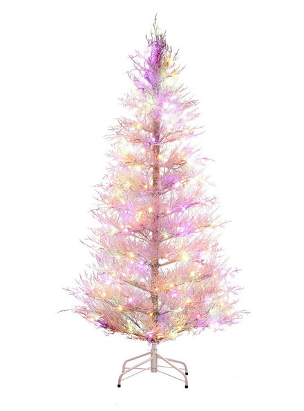 Jingle Jollys Snowly Prelit Multicolour Christmas Tree 180cm - Main Image