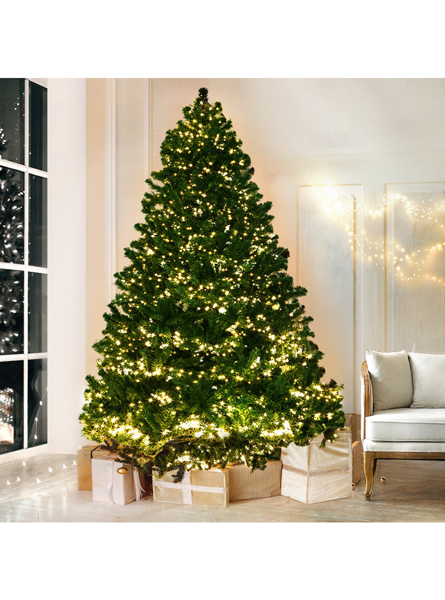 Light Up Jingle Jollys Christmas Tree with 8 Light Mode 1980 LED Lights 180cm - Main Image