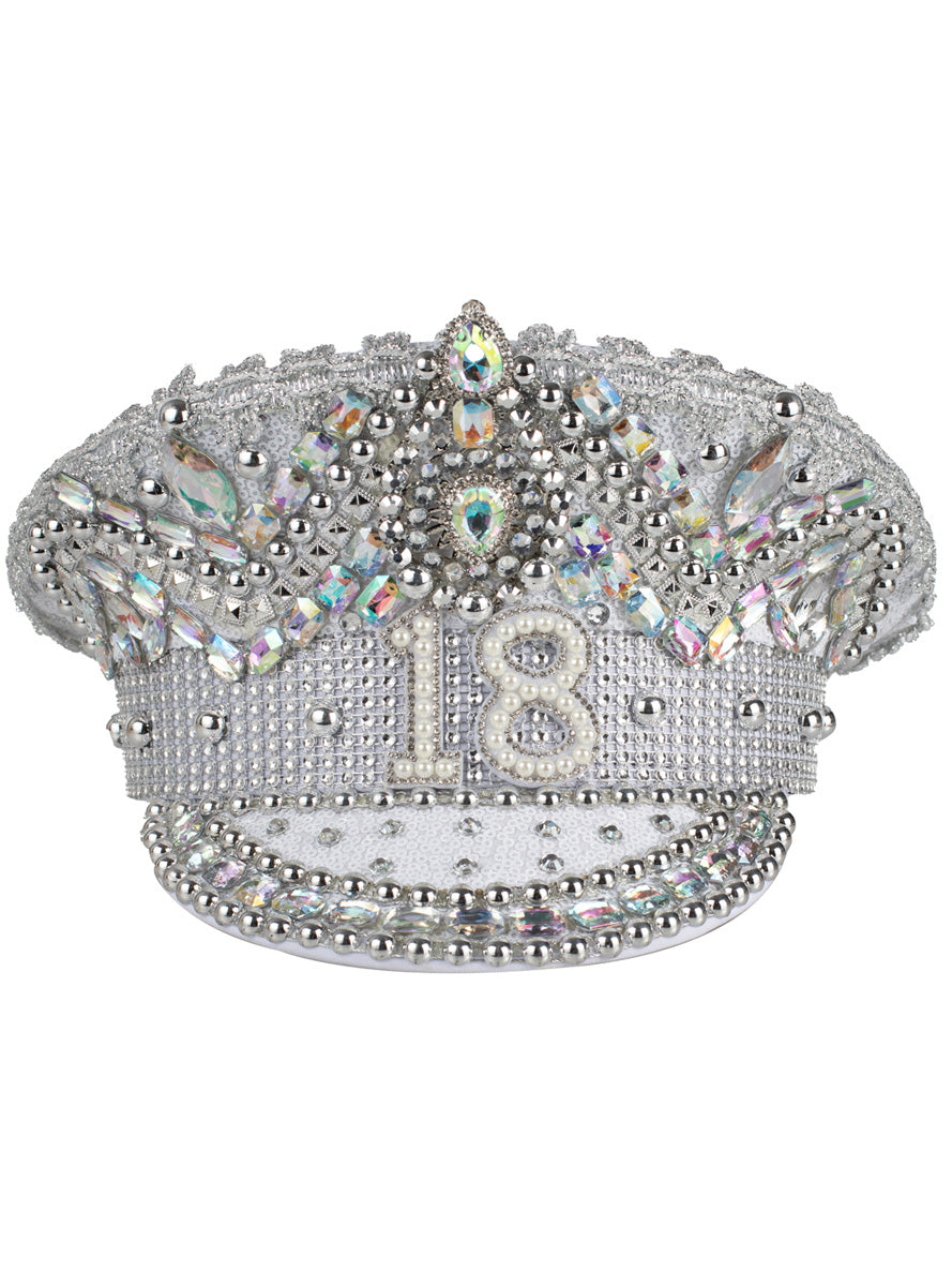18th Birthday Embellished Festival Hat – Main Image