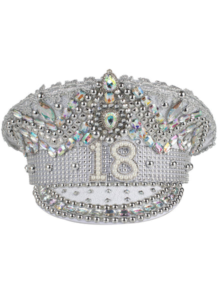 18th Birthday Embellished Festival Hat – Main Image