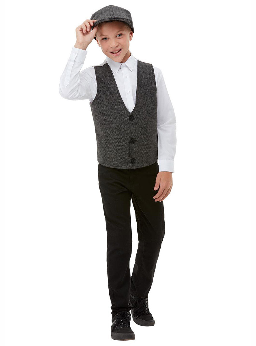 20s Gangster Boy Kit Child Grey 20s Gangster Boy Kit Child Grey