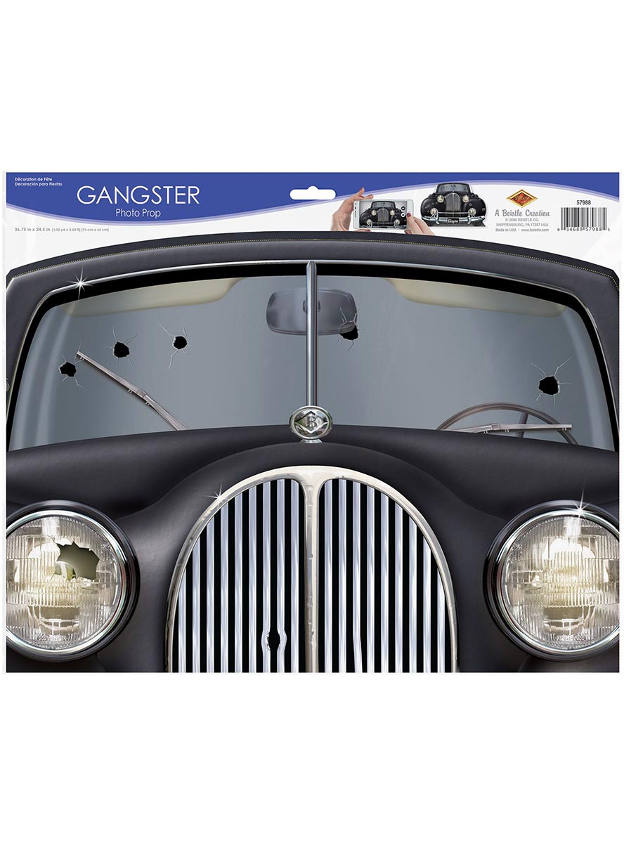 Gangster Car Photo Prop - Packaging Image
