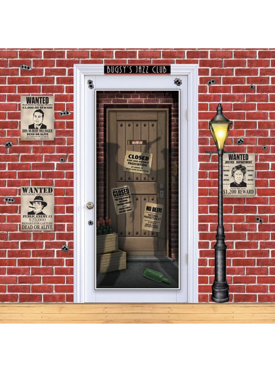 Speakeasy 1920s Door Cover - Lifestyle Image