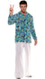 Plus Size Men's 1960's Groovy Hippie Costume Shirt - Main Image