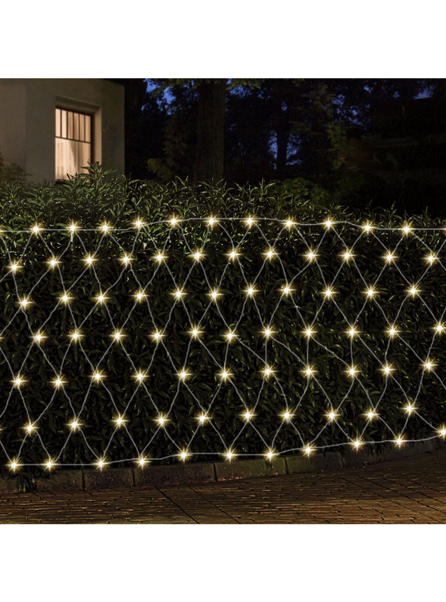 2 Metre x 3 Metre Warm White Net String Light Christmas Decoration - Alternate Image 2