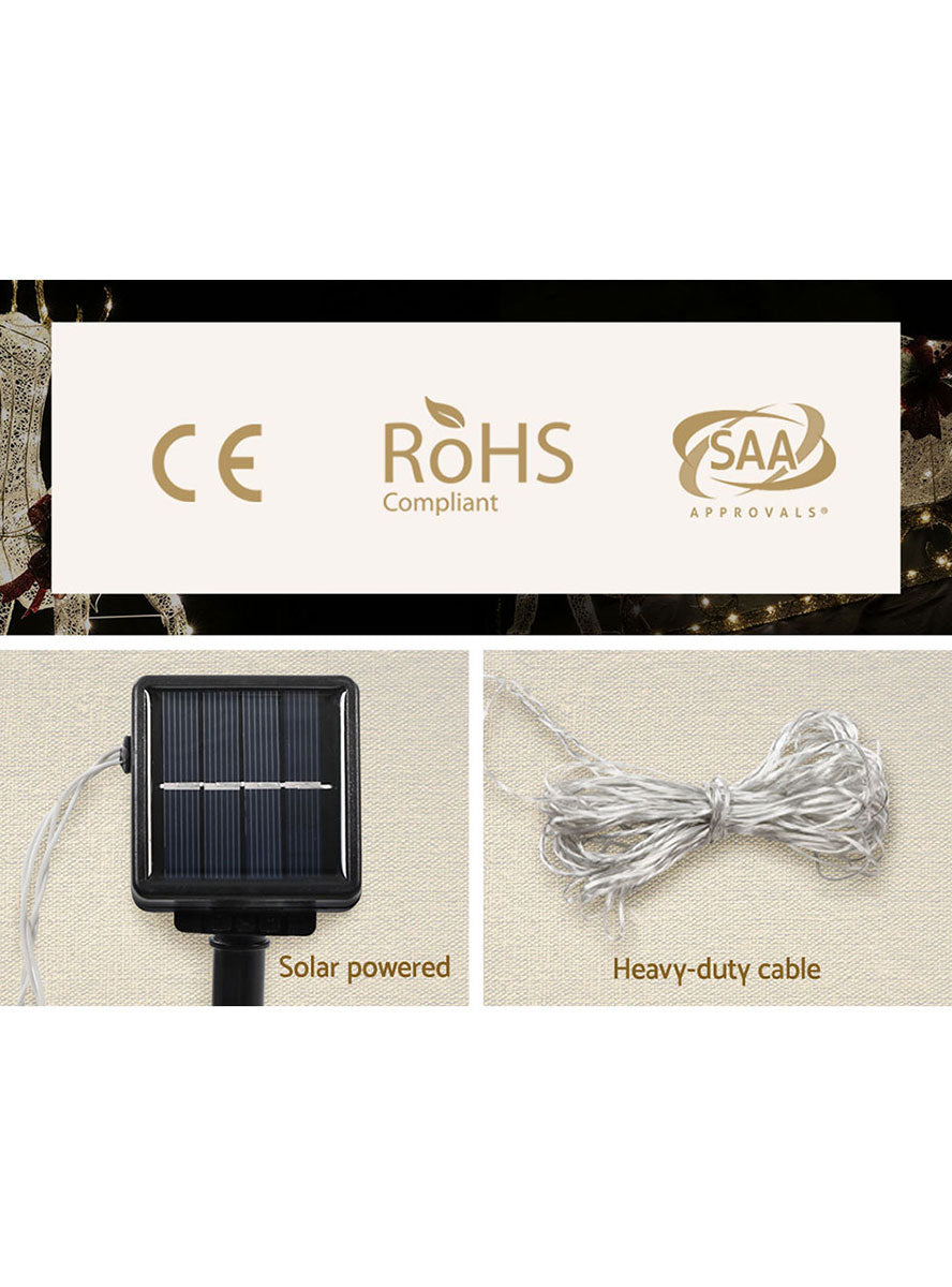 Light Up 2 Piece Reindeer Christmas Decorations - Compliance Image