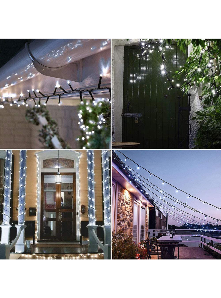 200 Bulb Cool White Fairy Lights - Alternate Image 8