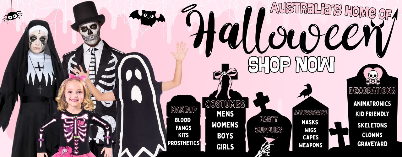 Desktop Home Page Click to Shop Halloween Banner for 2025