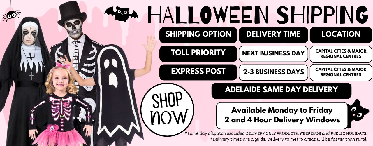 Desktop Home Page 2025 Halloween Banner with Shipping Options