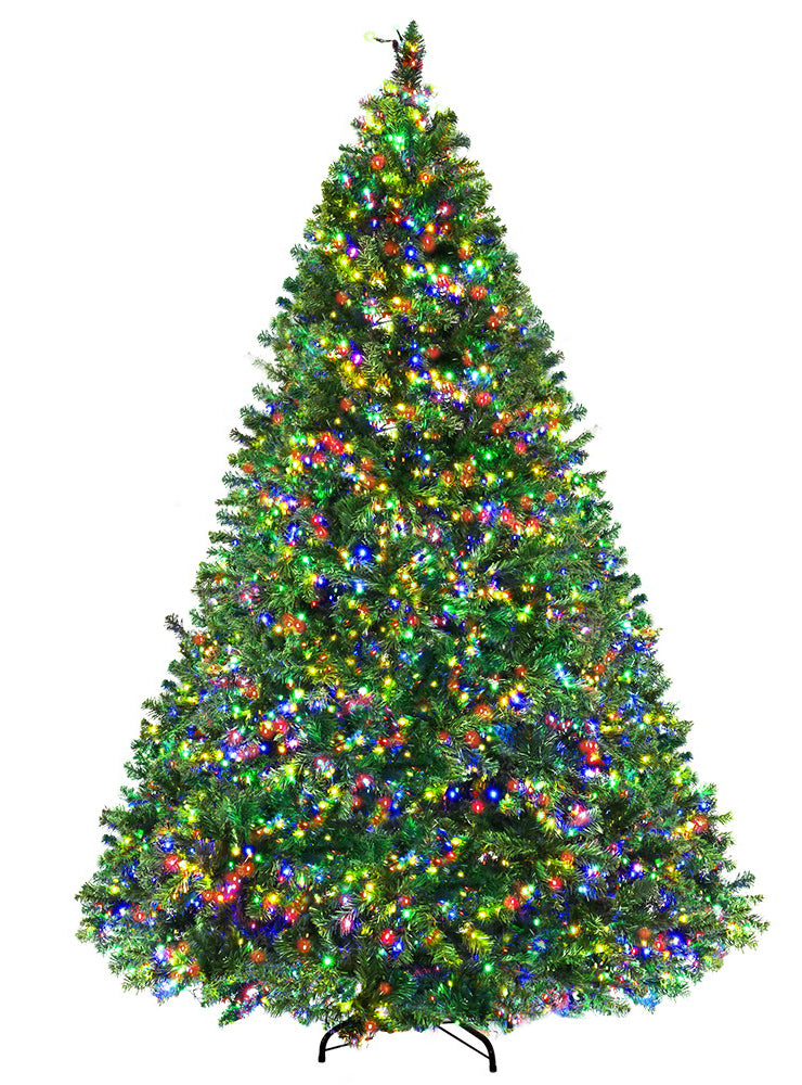 Jingle Jollys Christmas Tree with 2800 Colourful LED Lights 8 Mode 210cm - Main Image