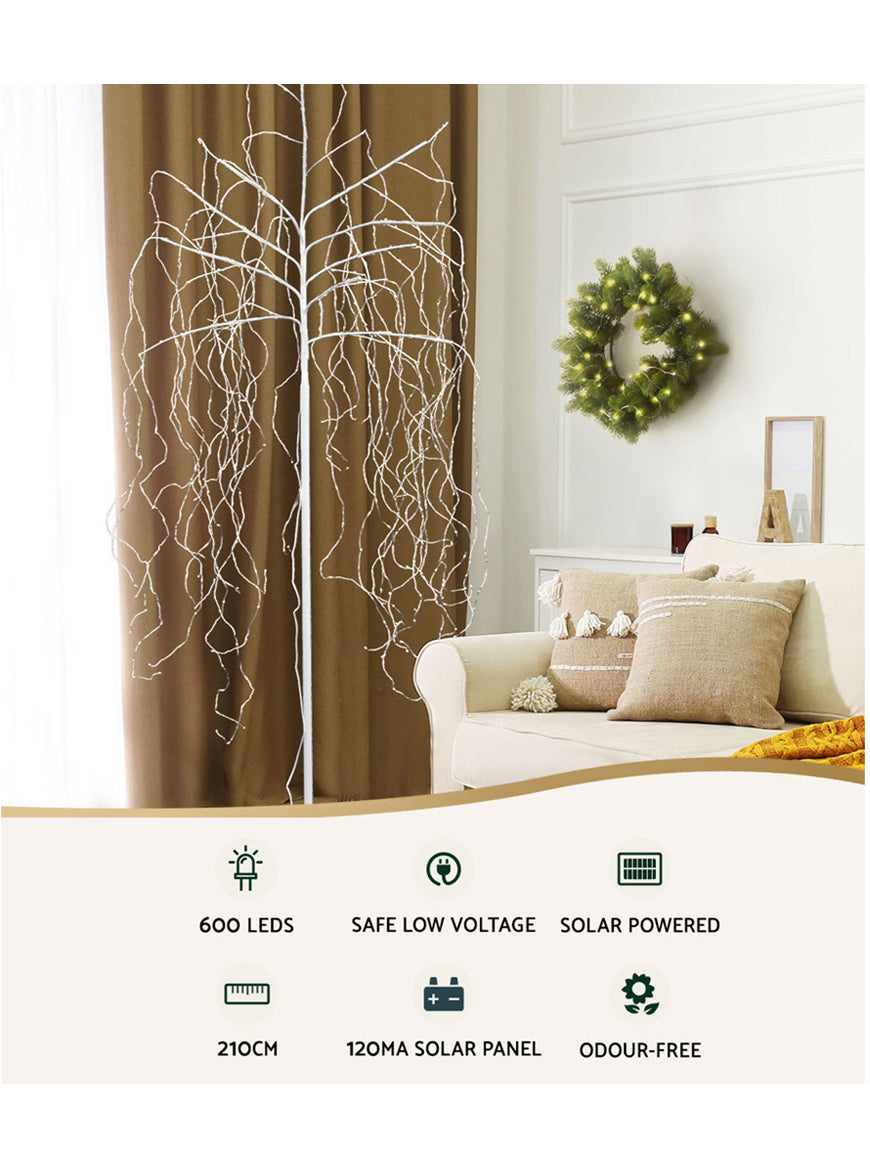 210cm Fairy Light Jingle Jollys Tree - Information Image 1