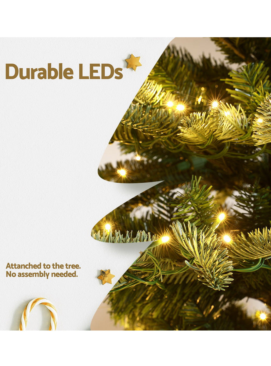 Jingle Jollys Sparse Christmas Tree with 860 Tips 210cm - Information Image 2