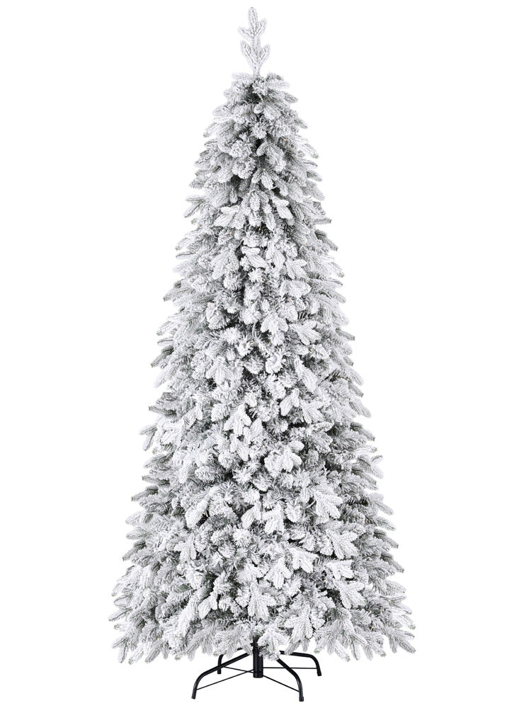 Jingle Jollys White Prelit Christmas Tree 210cm - Alternate Image 1