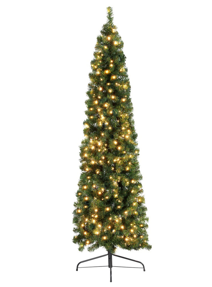 Jingle Jollys Prelit LED 430 Tip Corner Christmas Tree 210cm - Main Image