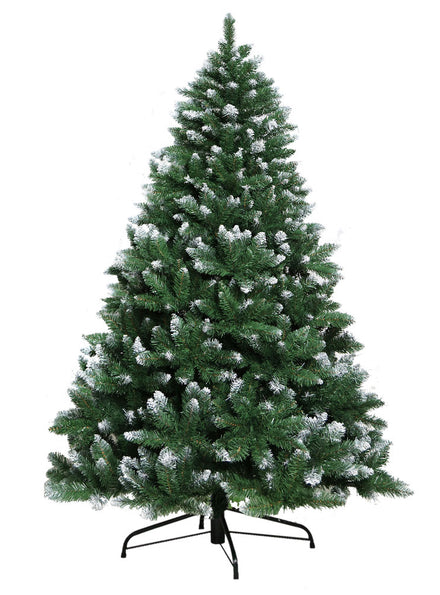 Snow Tipped Green Christmas Tree 240cm - Main Image