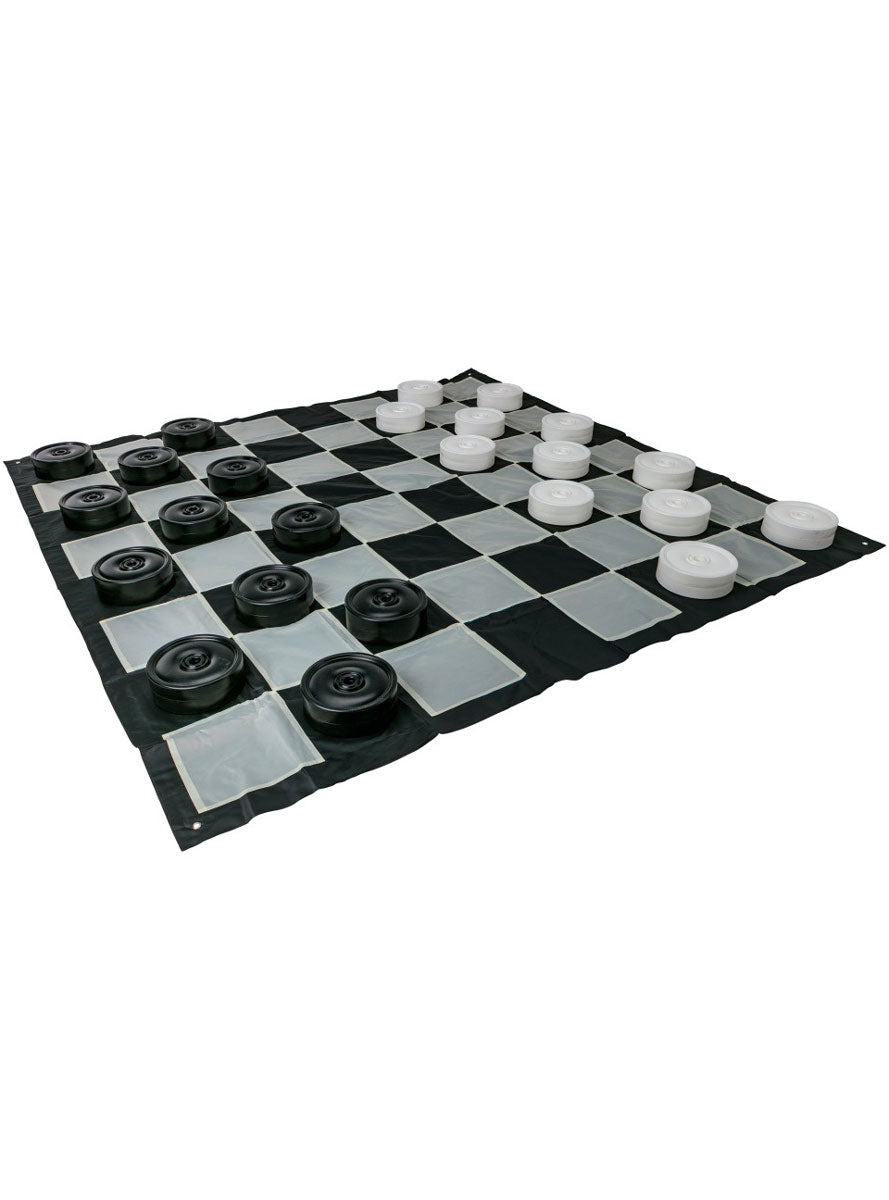 Giant 3 Metre Outdoor Checkers Game - Main Image