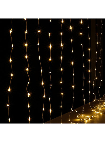 Warm 3 Metre Christmas LED Curtain String Lights - Alternate Image