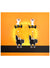 Image of Set of 3 Ghost Bat and Cat Halloween Costume Earrings