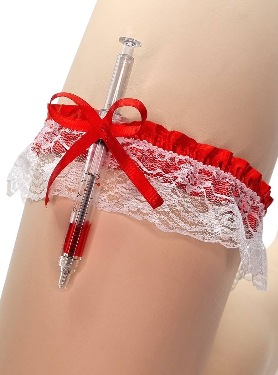 Image of Naughty Nurse 3 Piece Costume Accessory Set - Alternate Image