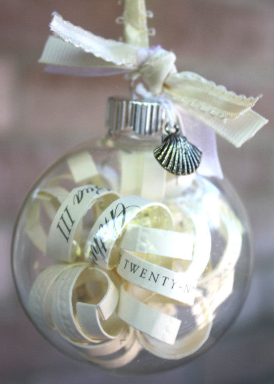 Christmas Glass Baubles in a Pack of 4 Alternate Image 1