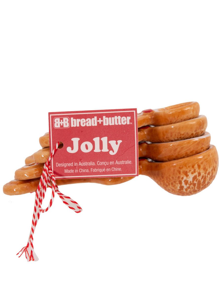 Gingerbread Man Christmas Measuring Spoons 4 Pack - Alternate Image 2