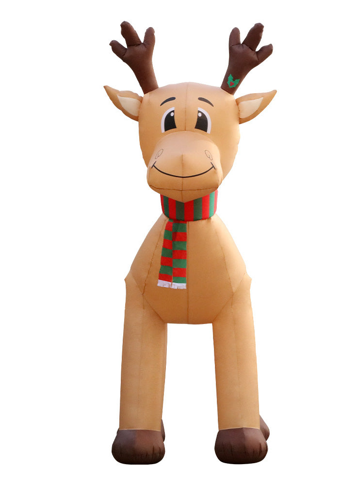 Inflatable Reindeer Christmas Decoration 5 Metre - Main Image