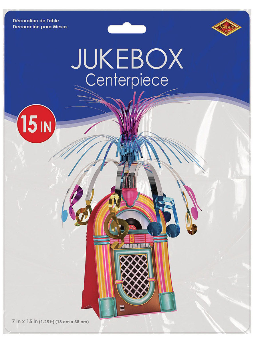50s Jukebox Table Decoration - Packaging Image