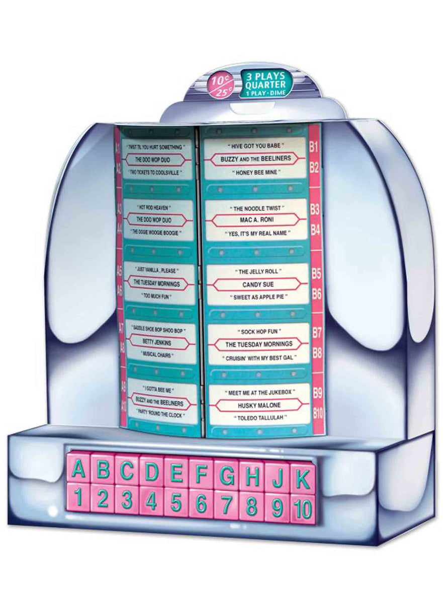 50s Juke Box Table Top Decoration - Main Image