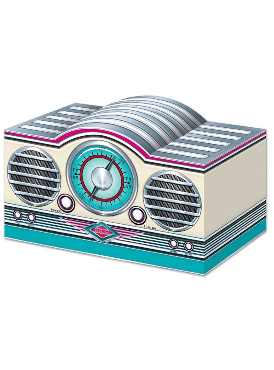 1950s Soda Shop Radio Table Decoration - Main Image