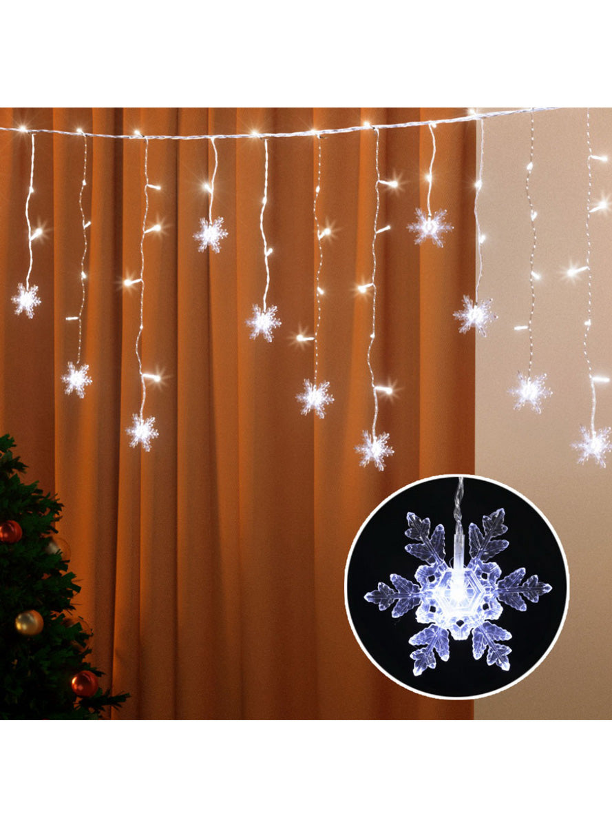 Cool White Star Icicle Jingle Jollys 6 Metre Christmas Lights - Alternate Image 2