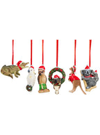 Aussie Animals Christmas Tree Ornaments 6 Pack - Main Image