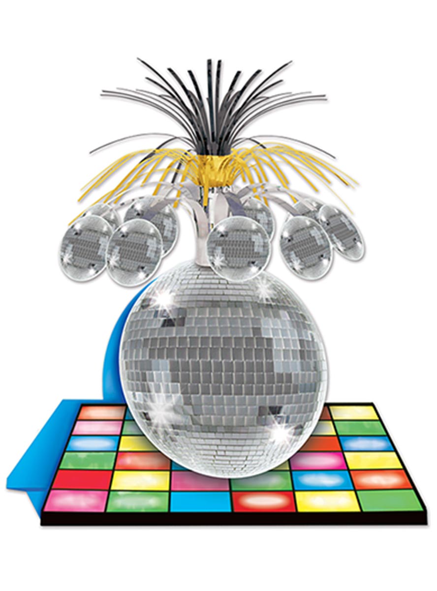 Disco Ball 70s Table Decoration - Main Image