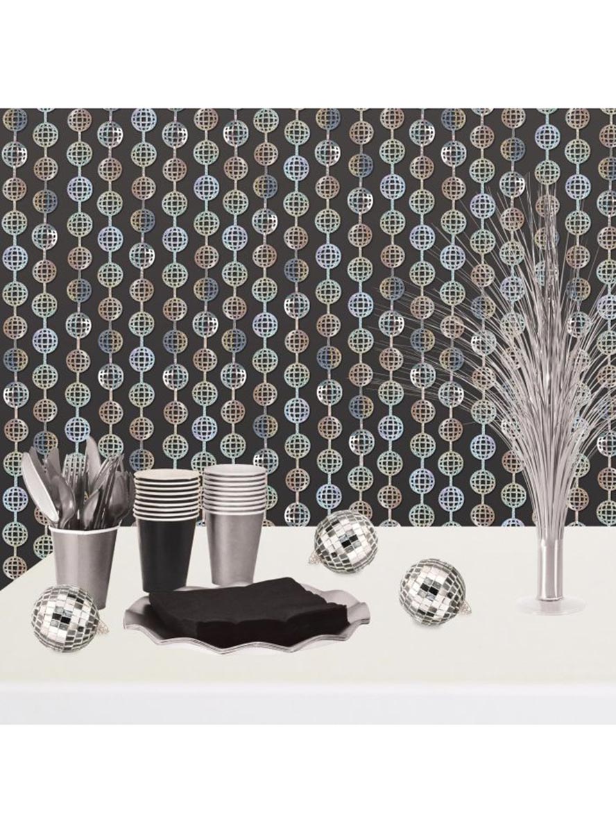 Disco Ball Curtain Decoration - Lifestyle Image